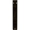 Ekena Millwork Damon Wrought Iron Bracket, (Single center brace), Antiqued Pale Gold 1 1/2"W x 5 1/2"D x 8"H BKTM01X05X08SDAAPG - alternate 7